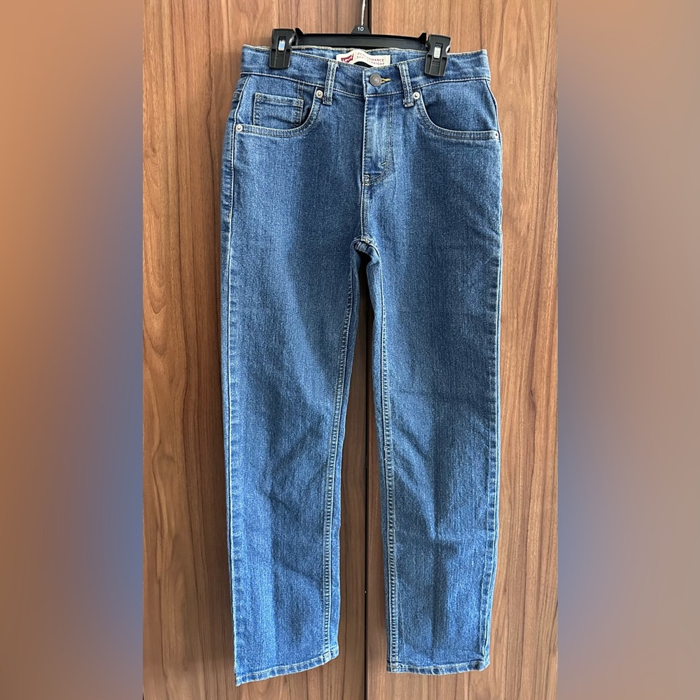 Levi’s Classic Big boys Blue Denim Jeans size 14 W27 L 29 - Picture 2 of 12